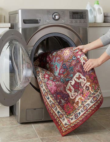 Washable Fleur Rug