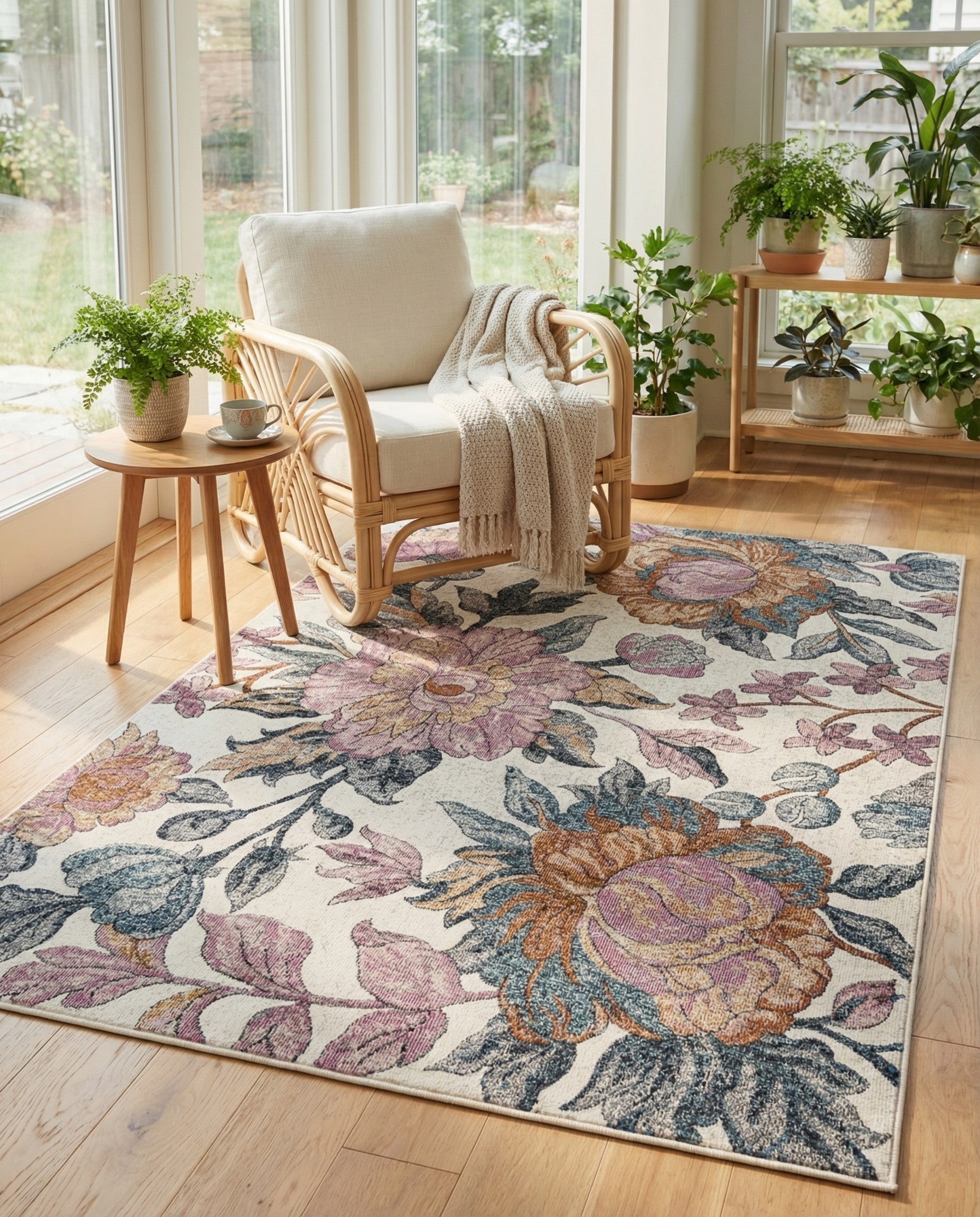 5' x 8' Blossom Rug