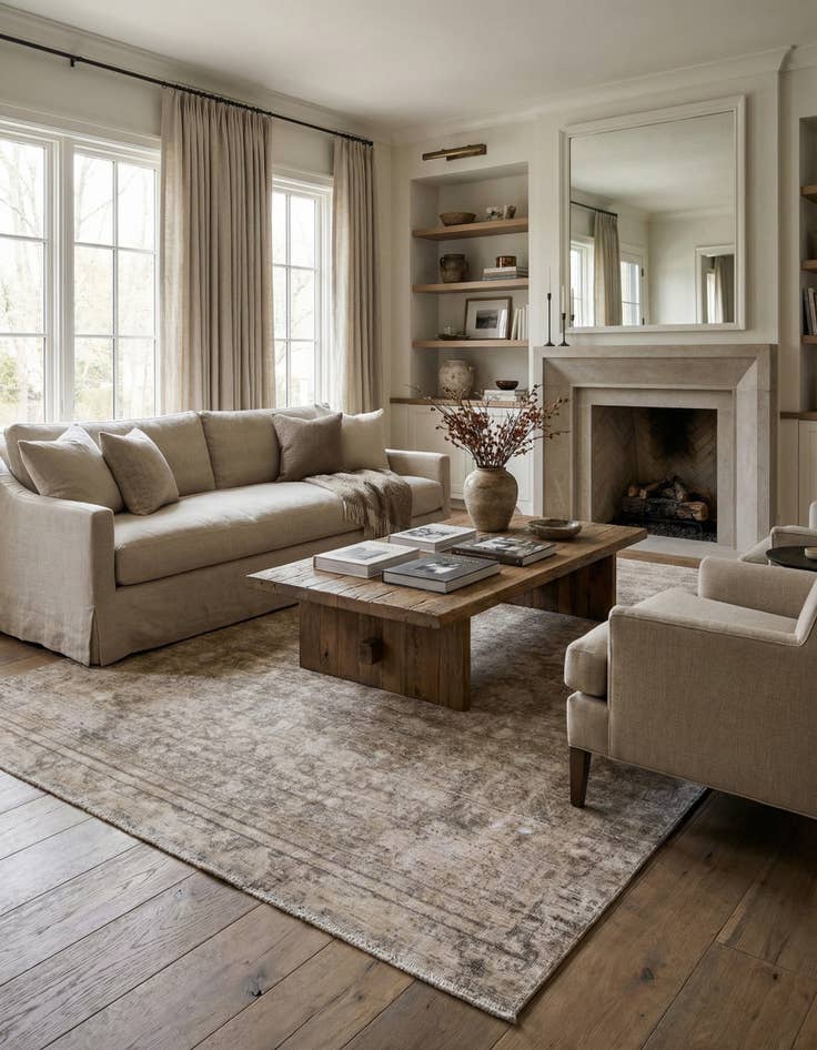 Detail image of 7' 8 x 11' 6  Hand Knotted Ultra Vintage Persian Wool Rug