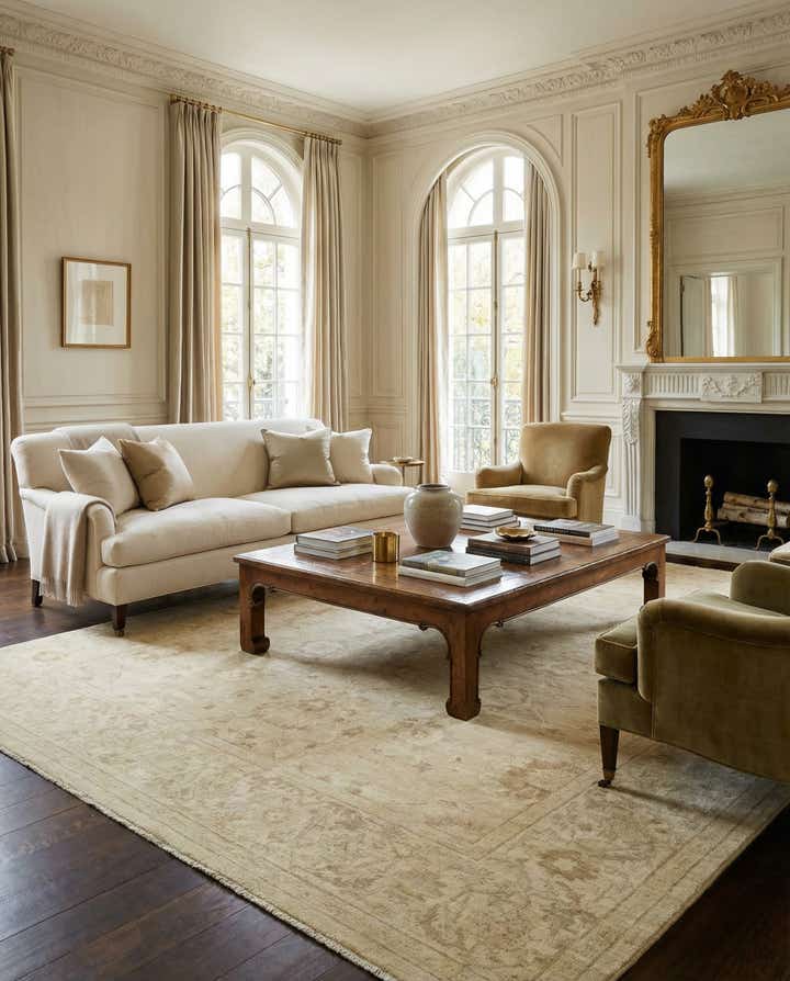 8' 2 x 10' Hand Knotted Peshawar Ziegler Rug