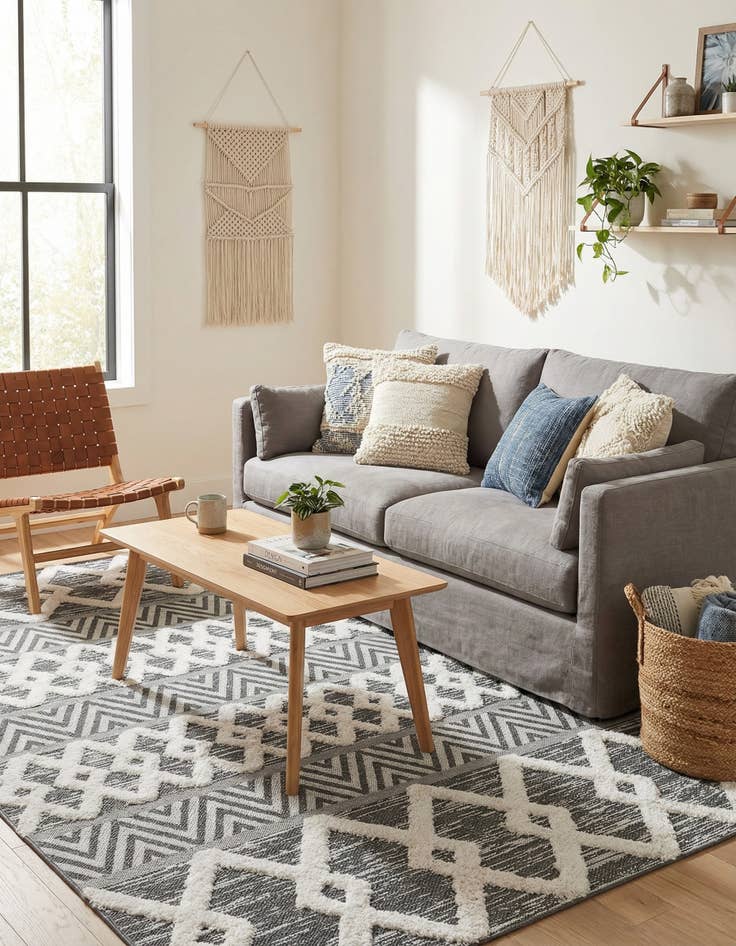 Detail image of 6' 4 x 9' Sabrina Soto Casa Valencia Rug