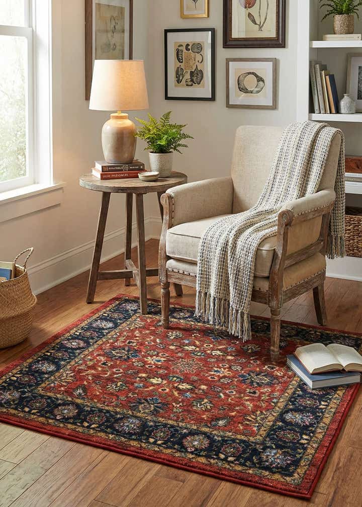 3' 3 x 3' 3 Medina Square Rug