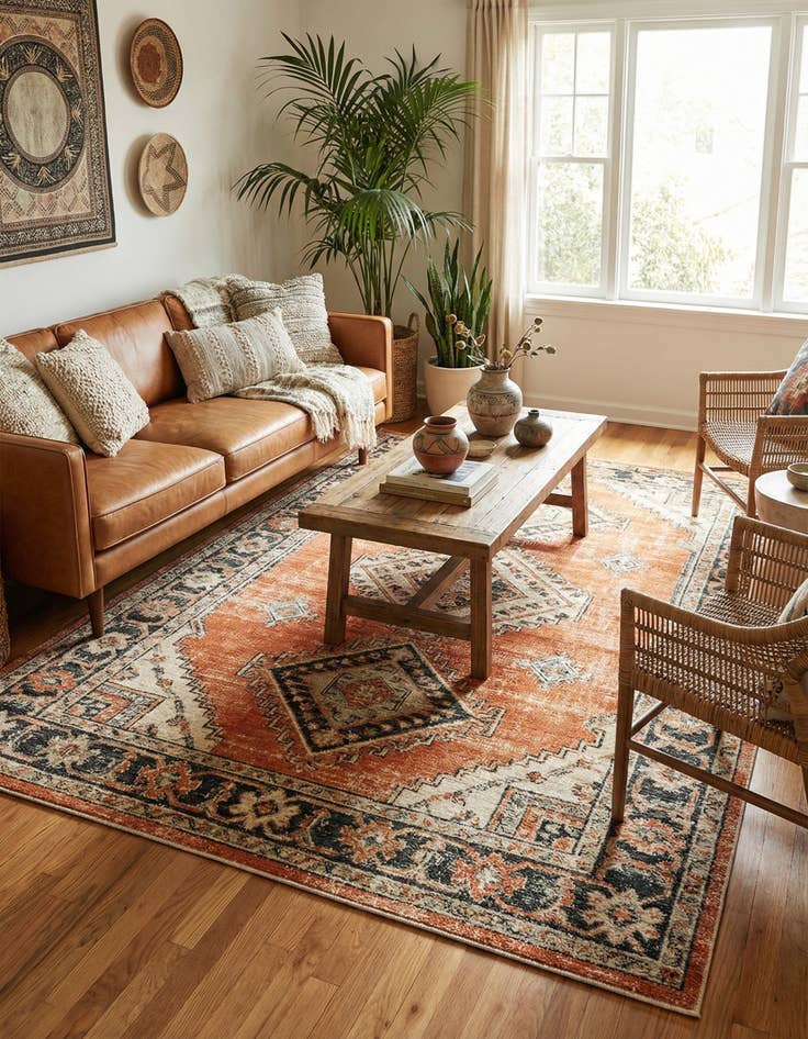 Detail image of 9' 10 x 13' Tagine Rug