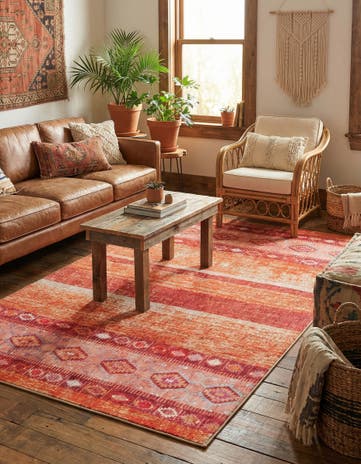 5' x 8' Washable Timeless Rug