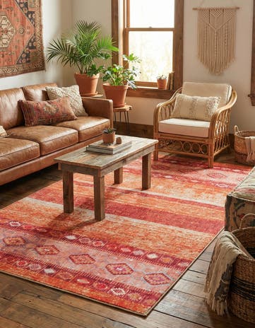 5' x 8' Washable Timeless Rug