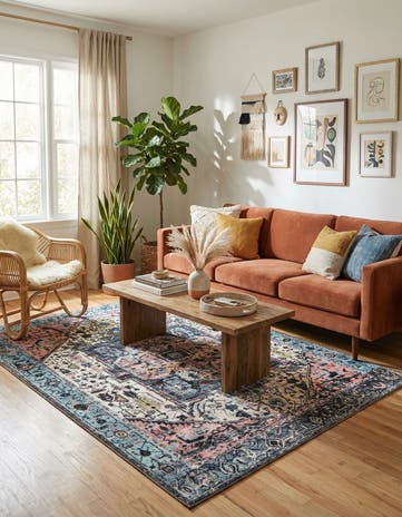 6' 7 x 9' Medina Rug
