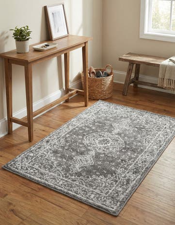 Dark Gray Dover Rug