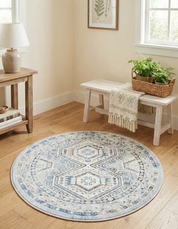 3' x 3' Charlotte Round Rug