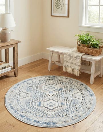 3' x 3' Charlotte Round Rug