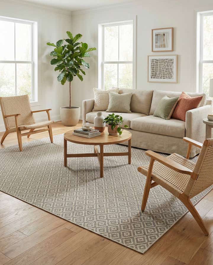 9' x 12' Easy-Clean Jill Zarin Costa Rica Indoor / Outdoor Rug