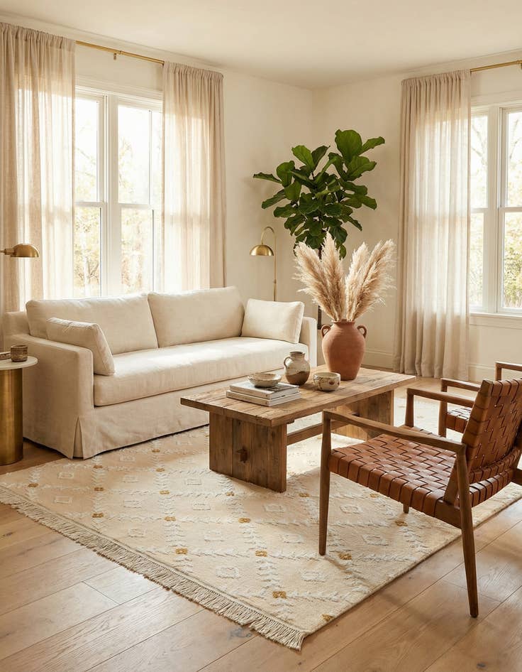 Detail image of 4' x 5' 10 Darya Rug