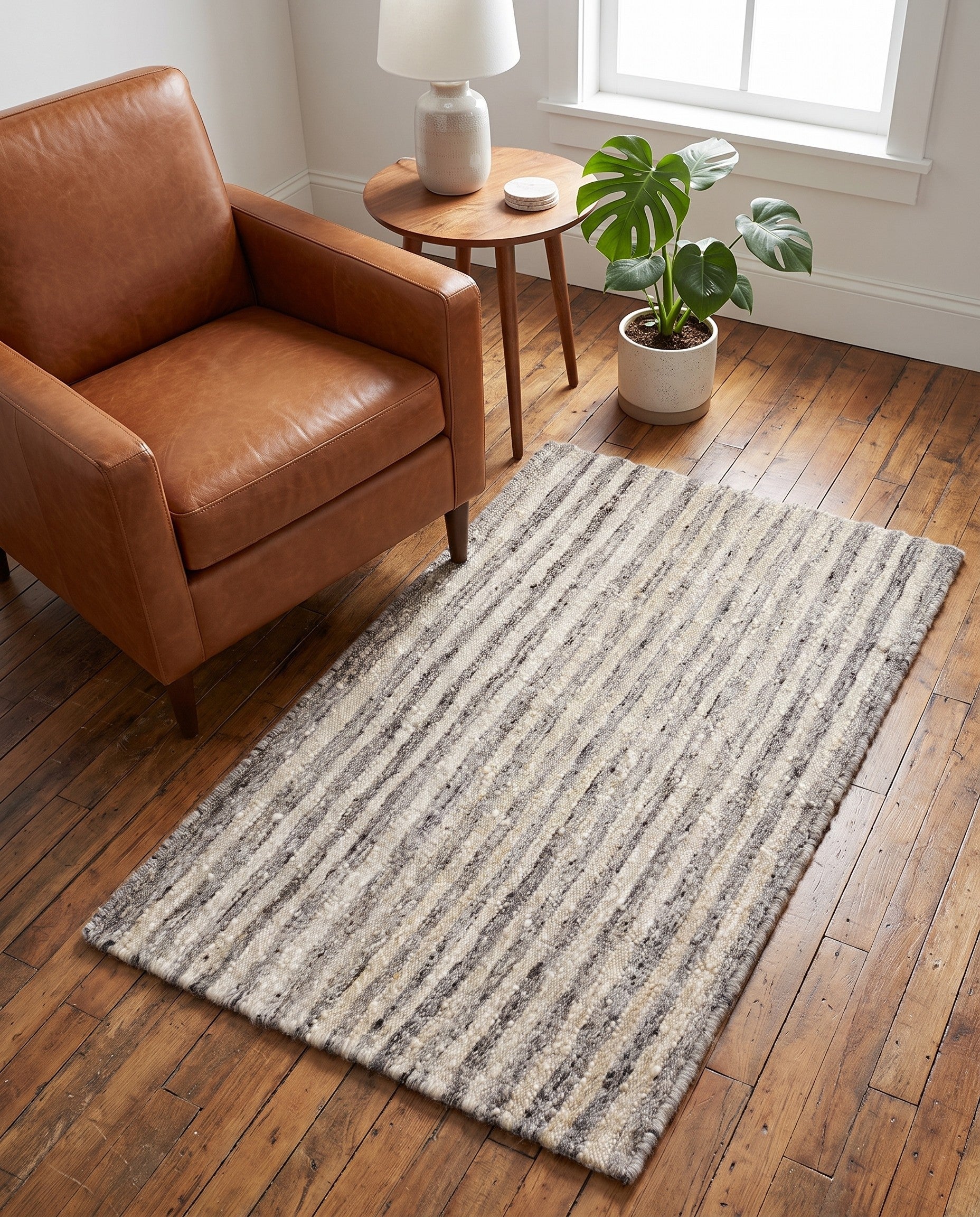 3' x 5' Hand Knotted Moroccan Wool Rug