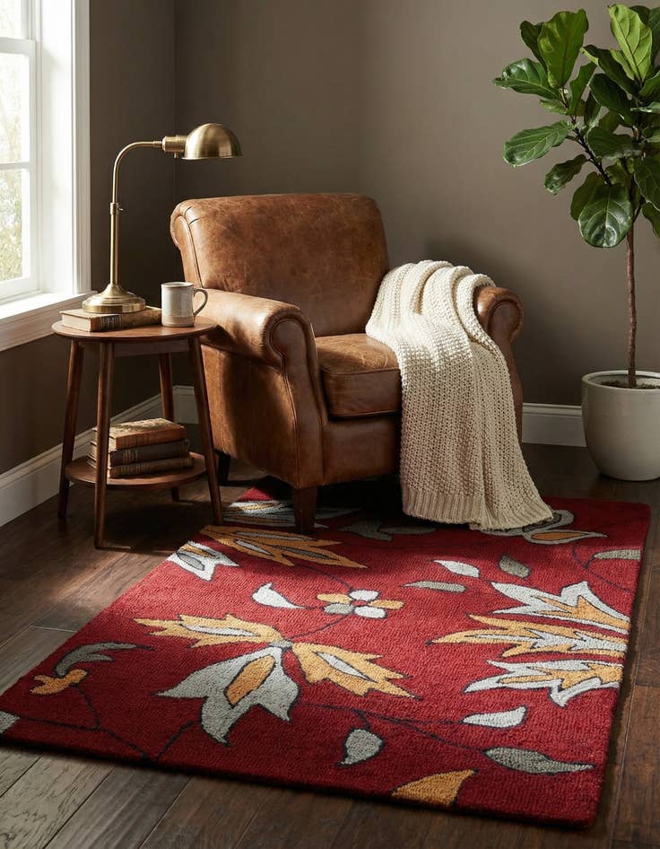 Detail image of 3' x 5' Agra Rug