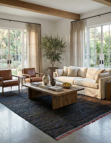 8' 10 x 12' 3 Hand Knotted Moroccan Wool Rug
