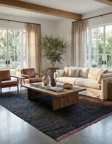 8' 10 x 12' 3 Hand Knotted Moroccan Wool Rug