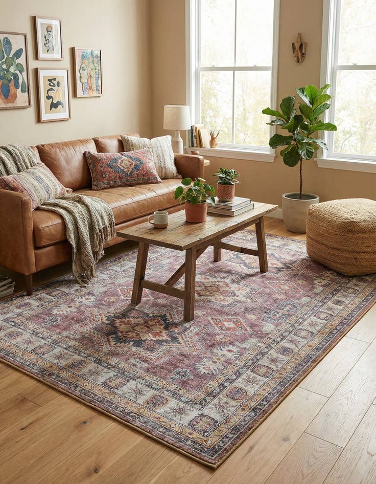 Detail image of 4' 1 x 6' 1 Timeless Rug