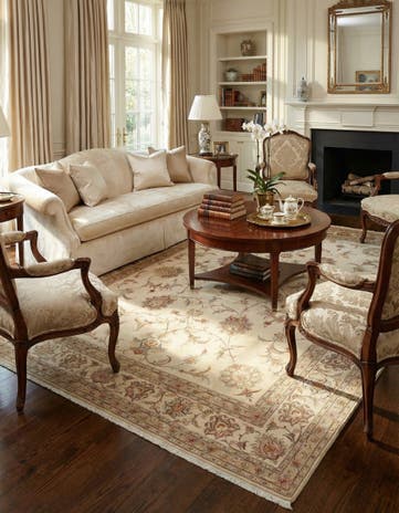 6' 7 x 8' 5 Tabriz Rug