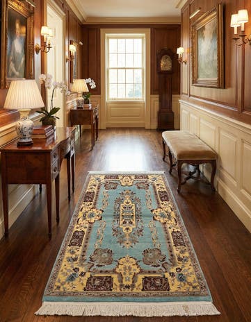 3' 2 x 7' Hand Knotted Bokhara Runner Rug