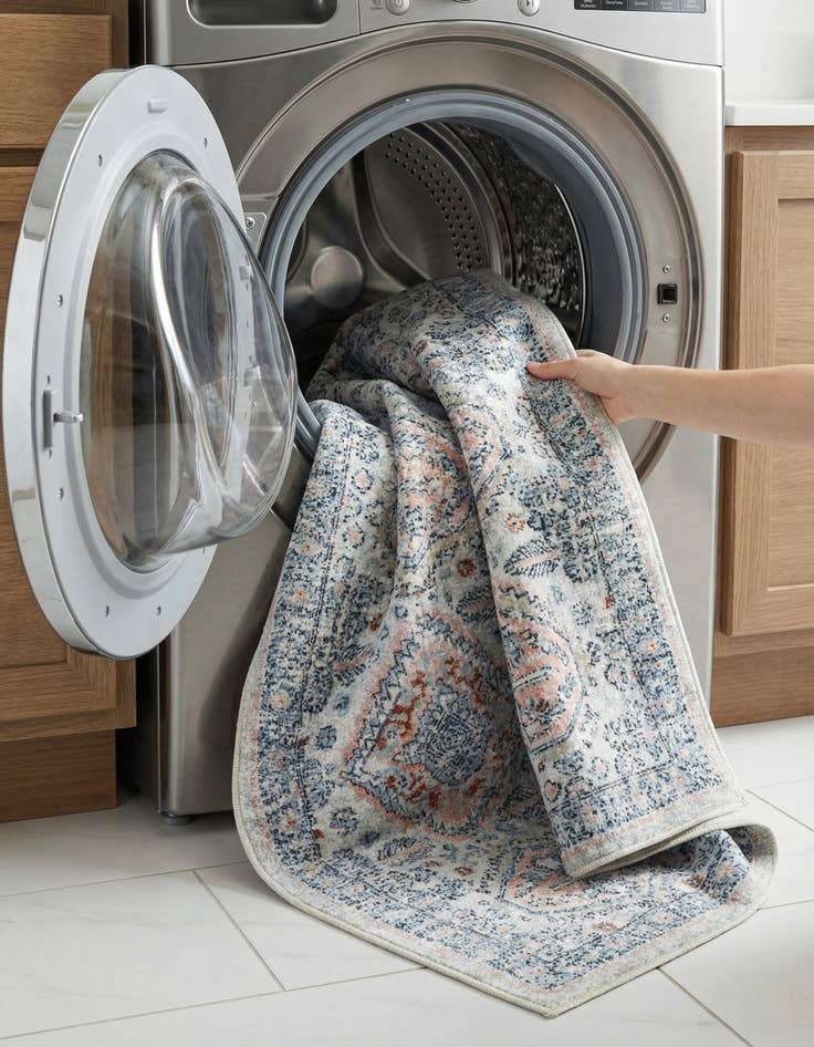 Detail image of  2' 7 x 12' Kamala Washable Runner Rug