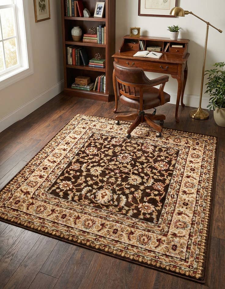 Detail image of  4' x 4' Aditi Square Rug