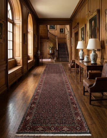 2' 9 x 13' Bidjar Wool Runner Rug