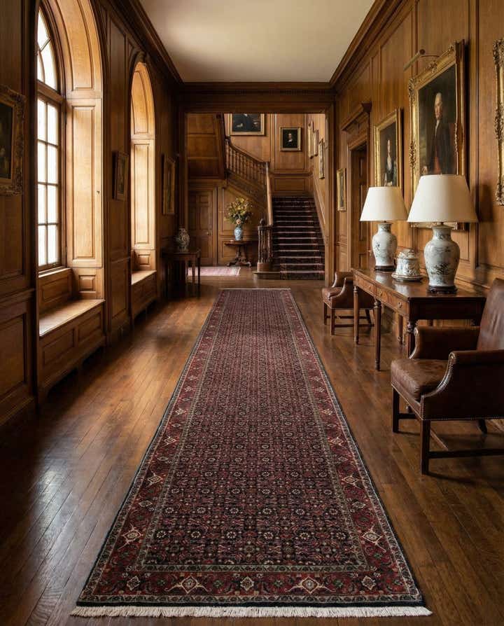 2' 9 x 13' Bidjar Wool Runner Rug