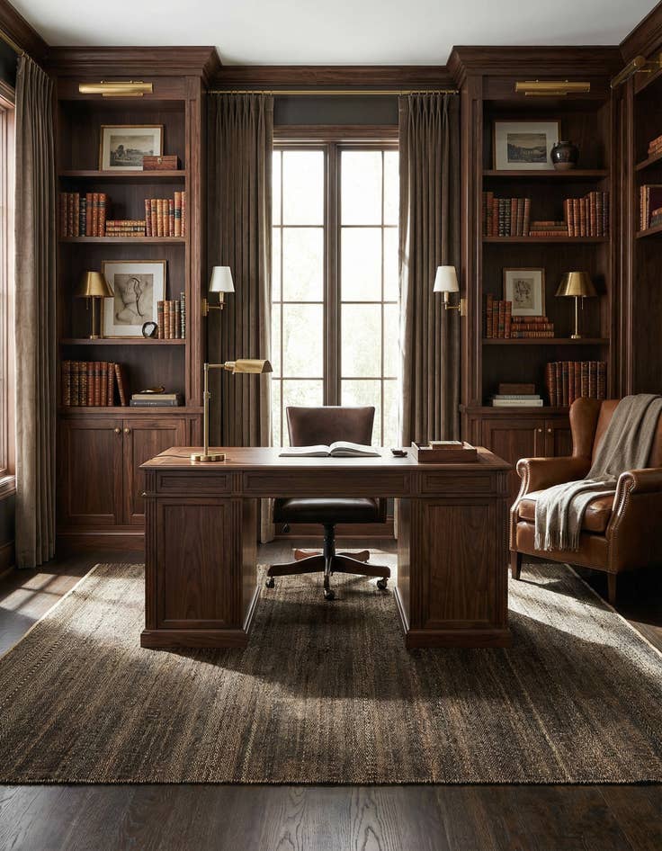 Detail image of 5' 5 x 8' 1 Juma Wool Rug