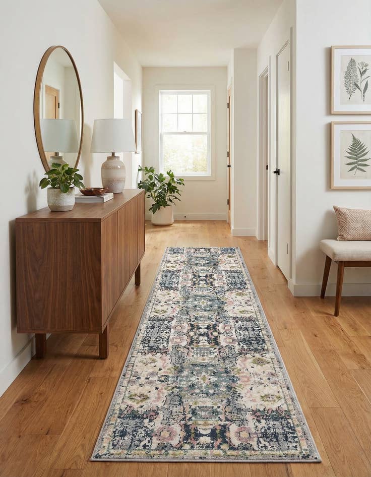 Detail image of 2' 7 x 10' Charleston Runner Rug