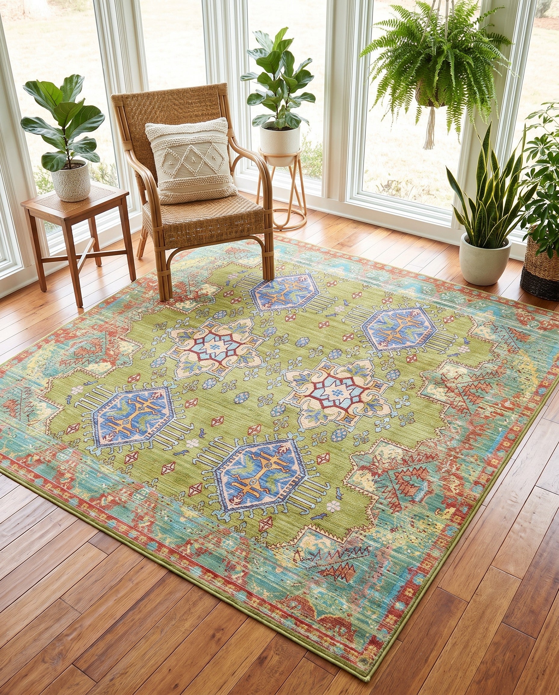 8' x 8' Alexis Square Rug