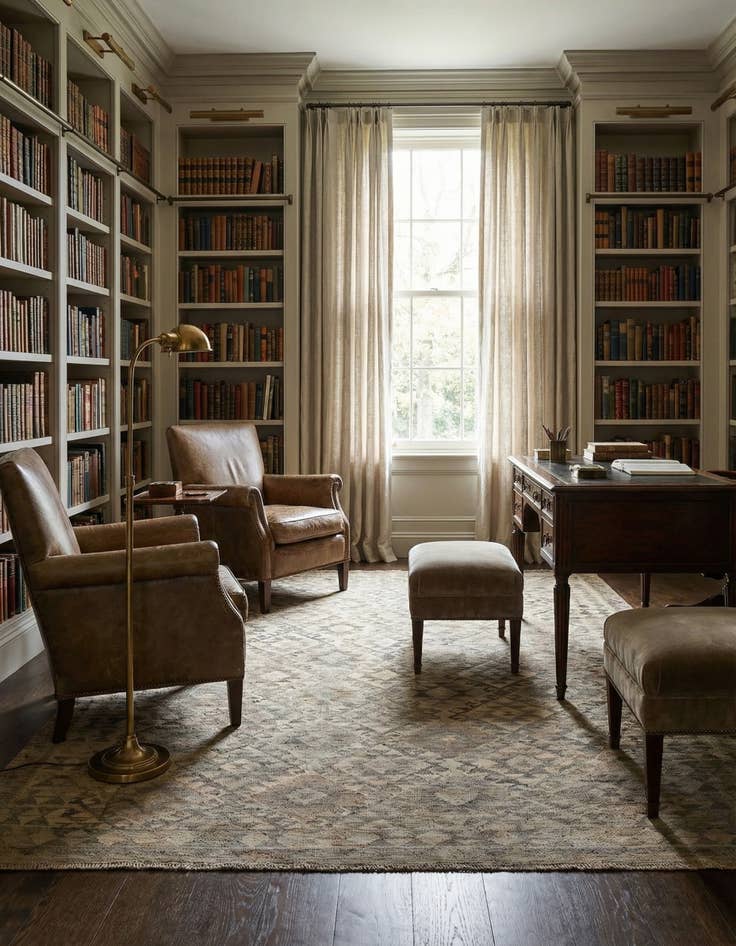 Detail image of 6' 5 x 9' 9  Hand Woven Kilim Maymana Wool Rug