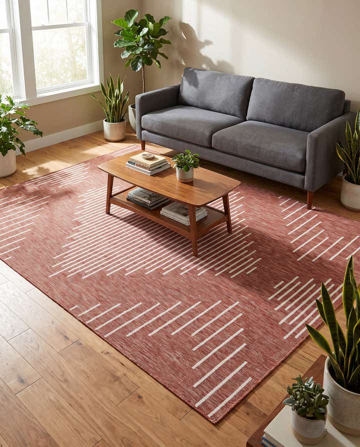 7' 10 x 10' Easy-Clean Modern Indoor / Outdoor Rug