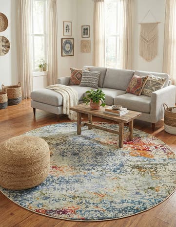 8' x 8' Santiago Round Rug