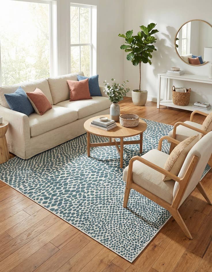 Detail image of 9' x 12'  Washable Jill Zarin Cape Town Indoor / Outdoor Rug