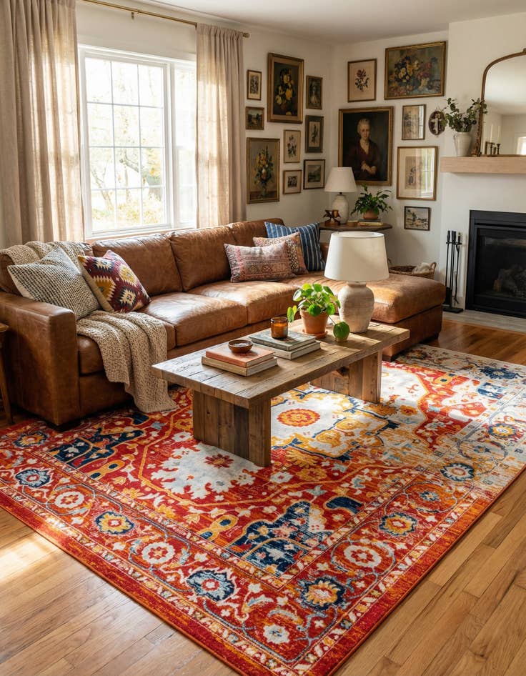 Detail image of 10' x 13' Madeline Vintage Rug