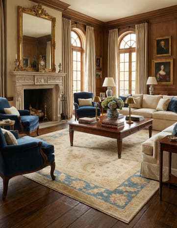 8' 4 x 11' 3 Kaizar Wool Rug