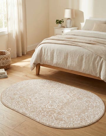 3' 3 x 5' 3 Nepal Oval Rug