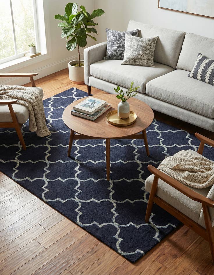 Detail image of 5' 1 x 8' Luna Rug