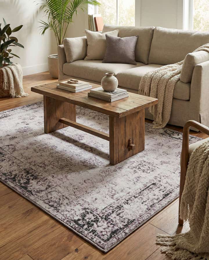 4' 3 x 6' 3 Monaco Washable Rug