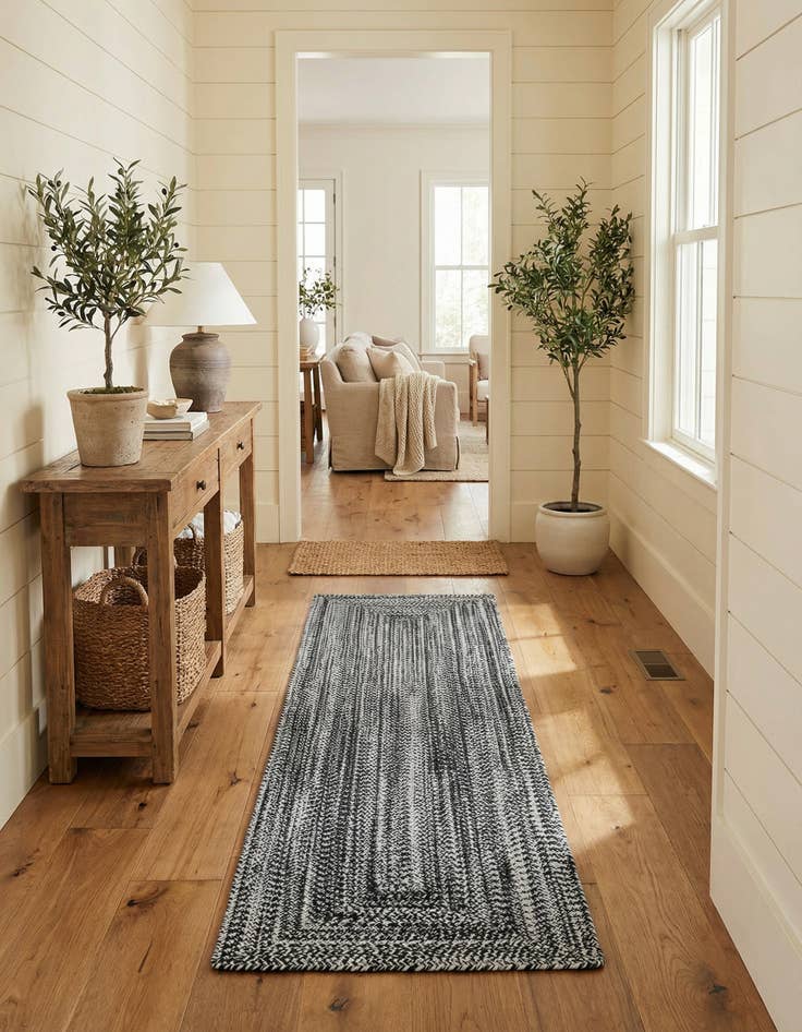 Detail image of 2' x 8' Easy-Clean Eco Verse Washable Indoor / Outdoor Runner Rug