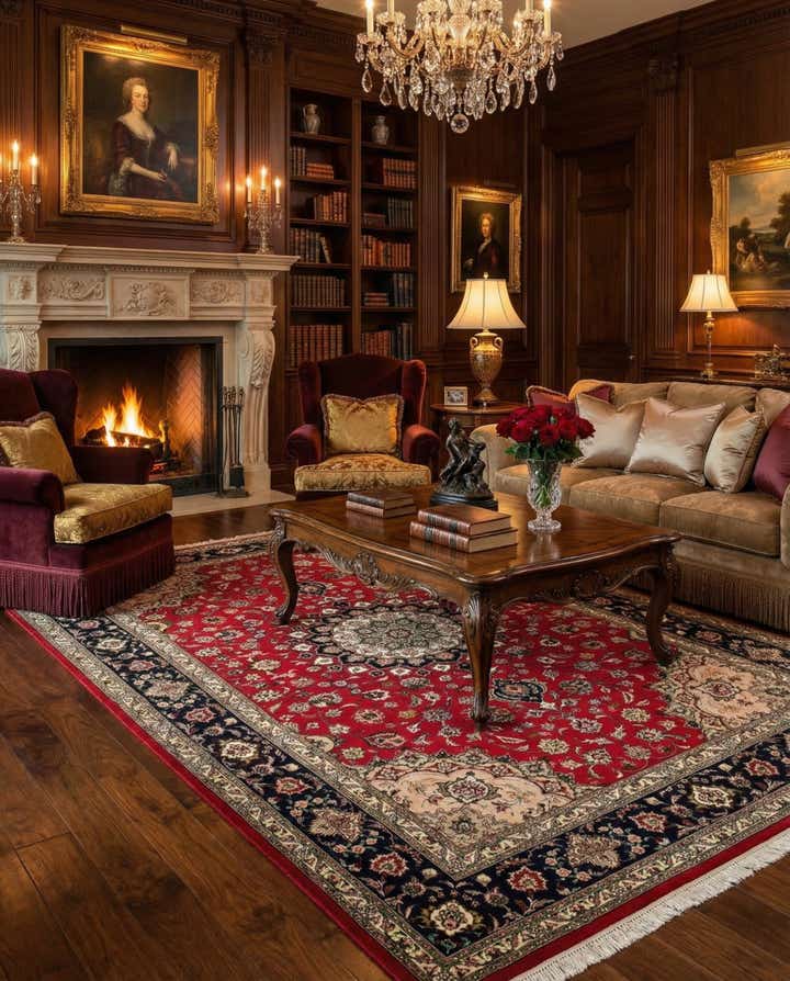 6' 9 x 10' Tabriz Rug