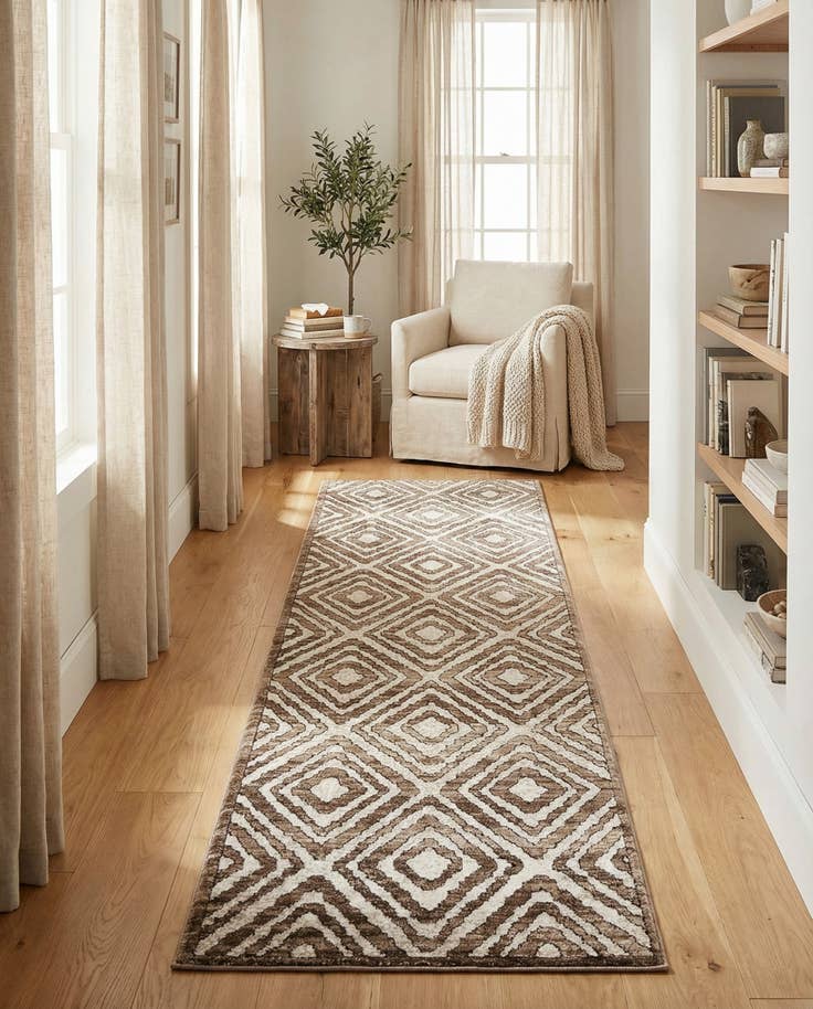 Detail image of 2' 7 x 12' Hermitage Runner Rug