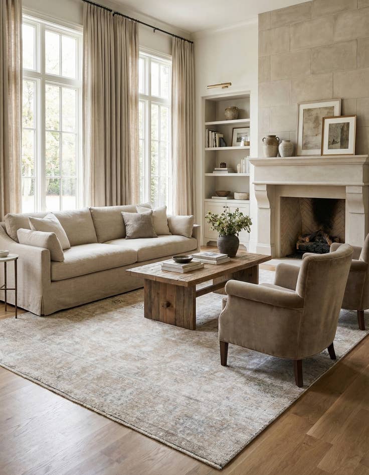 Detail image of 8' 3 x 10' 10  Hand Knotted Ultra Vintage Persian Wool Rug