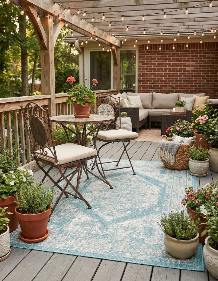 4' x 6' Easy-Clean Traditional Indoor / Ou...