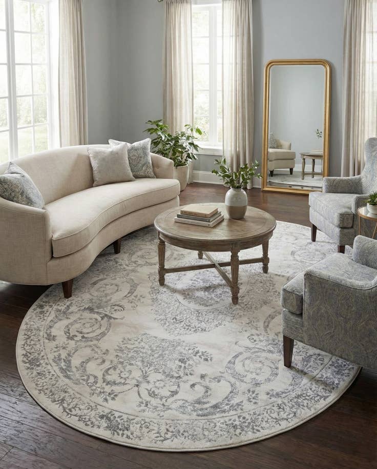 Detail image of 7' 10 x 10' Finsbury Oval Rug