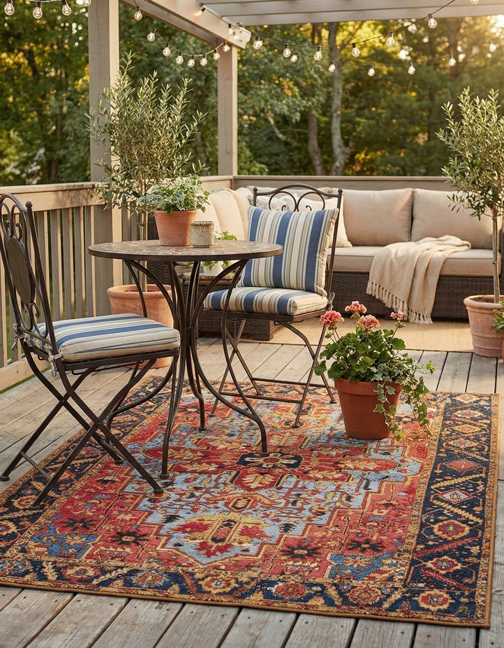 4' x 6' Easy-Clean Traditional Indoor / Ou...