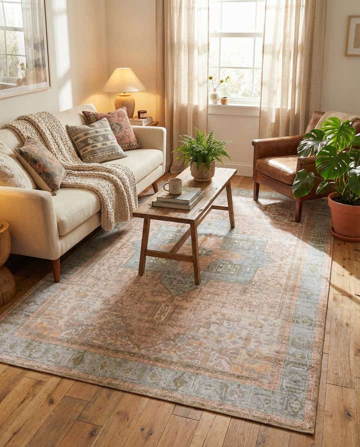 5' x 8' Washable Timeless Rug