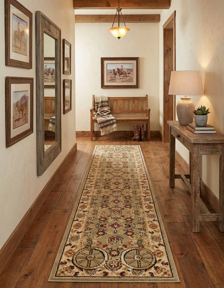 Detail image of 2' x 10' Pioneer Runner Rug