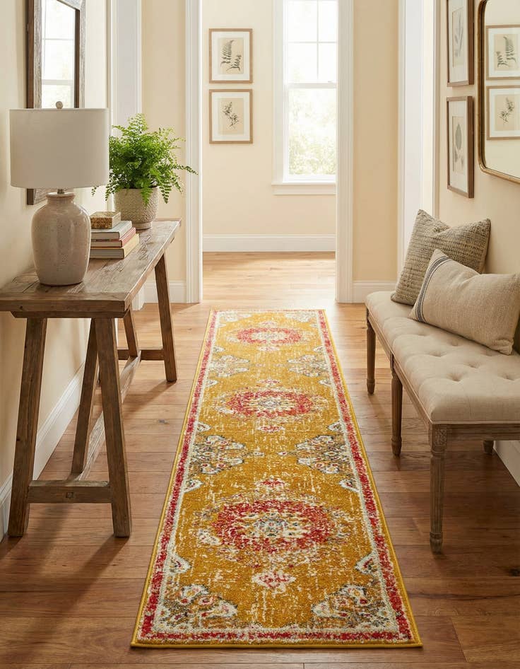 Detail image of  2' 7 x 13' Madeline Runner Rug