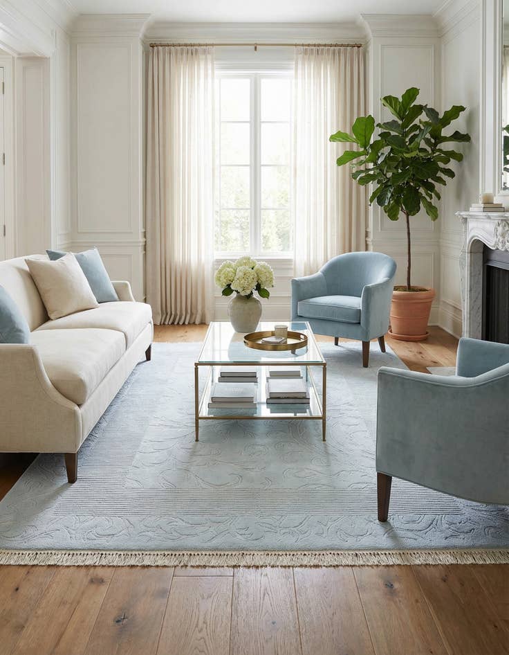 Detail image of 4' 4 x 6' 4 Darya Rug