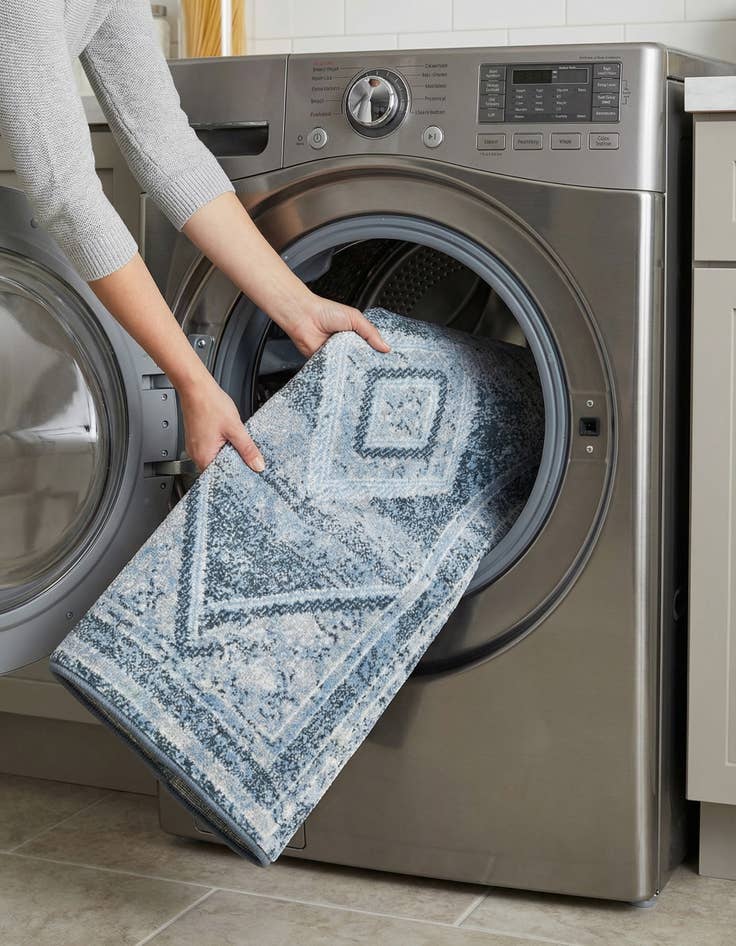 Detail image of 2' x 4' Kamala Washable Runner Rug